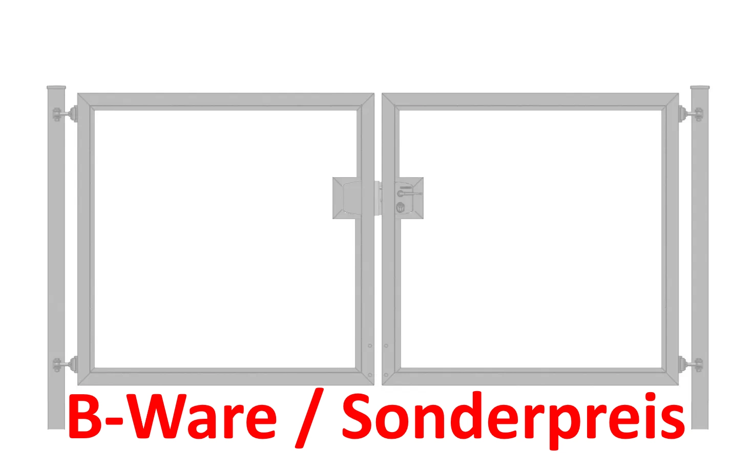 Einfahrtstor Premium Fl Gelig Symmetrisch F R Senkrechte