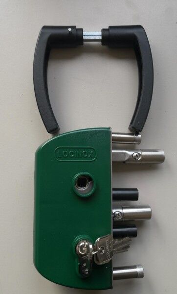 Gartentor / Zauntür Premium für senkrechte Holzfüllung; grün; Breite 100 cm x Höhe 80 cm (neues Modell)