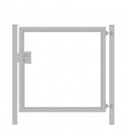 Gartentor / Zauntür Premium für senkrechte Holzfüllung; verzinkt; Breite 100 cm x Höhe 100 cm (neues Modell) Gartentor / Zauntür Premium für senkrechte Holzfüllung; verzinkt; Breite 100 cm x Höhe 100 cm (neues Modell)