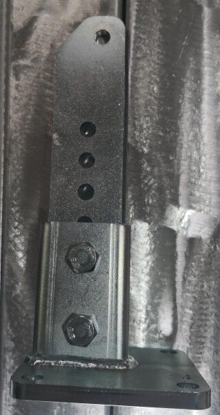 Pfostenbeschlag 60/210 variabel; Rechts (S10755-00001) für Sommer Torantriebe